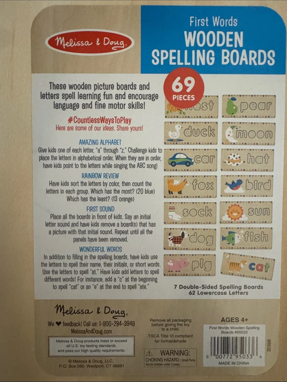 Wooden Alphabet Puzzle Set for Kids